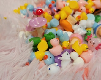 Critter Confetti, Resin animals, resin figurines, frog, ducks, duckies, mini figures, resin crafts, mini resin figures, animal, Mystery