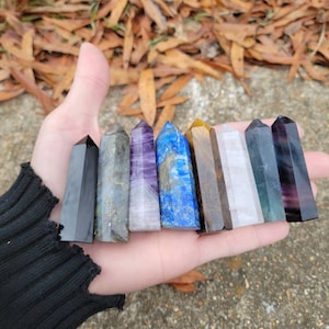 Crystal Tower, Crystal Point, Natural Crystal Tower Point, Crystal Healing Tower, Obelisk, Spiritual Tower, Healing Crystal, Energy Crystal