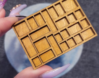 Mini Curio Cabinet Fridge Magnet: Oddity Trinket Display