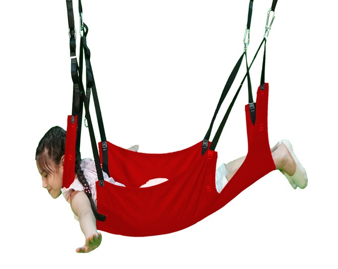 Suspension Swing Children, Therapy, Sensory Activities,Play Time, Toys,Relaxing Fun,Play Ground, Home,Family, Designer Indoor/Outdoor,Kids