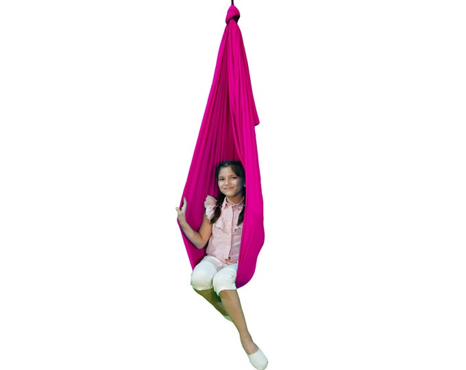 Swing for Kids, Sensory Swing for Children with Special Needs,Educational Center,Cuddle Hammock for Autism,ADHDL,Gift, Swing for Kids Room
