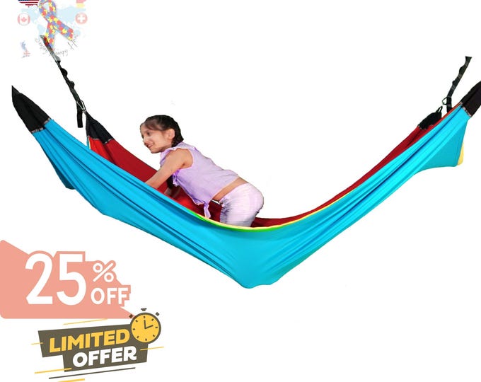 Sensory Therapy For Kids Acrobat Swing,Motor Planning,Autism,Educational Activitie,Lycra,Down Syndrome,Kids Activities,Adult,Gift,Home Decor