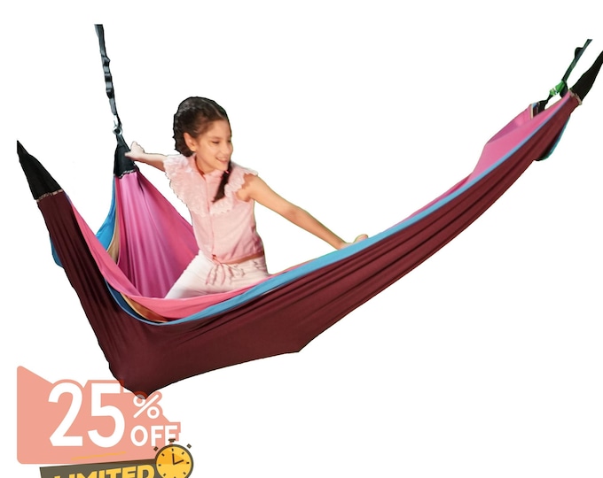 Sensory Therapy For Kids Acrobat Swing,Autism,Educational Activitie,Lycra,Down Syndrome,Motor Planning,Kids Activities,Adult,Gift,Home Decor