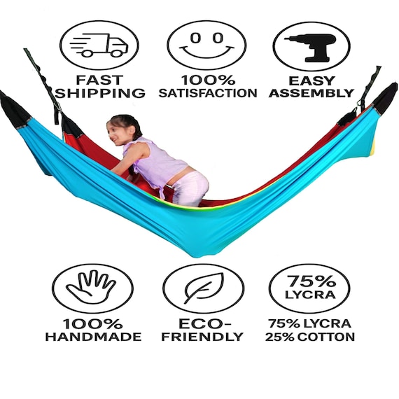 Sensory Therapy For Kids Acrobat Swing, Autism, Educational Material, Lycra Swing, Adult Entertainment, Schaukel, Montessori,Kids Activities