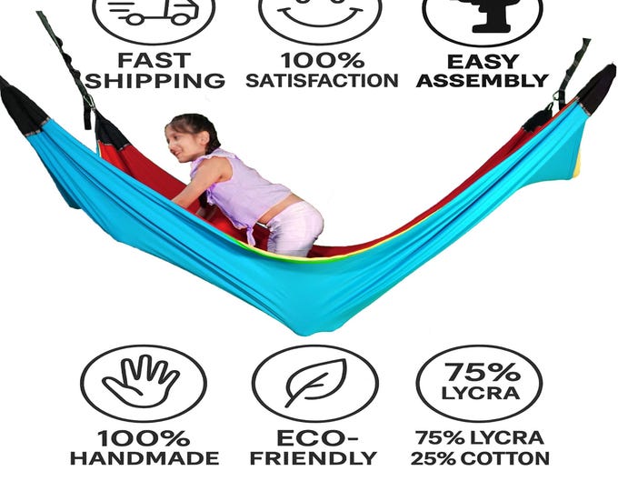 Sensory Therapy For Kids Acrobat Swing,Motor Planning,Autism,Educational Activitie,Lycra,Down Syndrome,Kids Activities,Adult,Gift,Home Decor