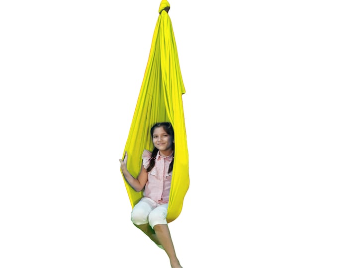 Flexible Swing,For Children Sensory Therapy,Swing for Children with Special Needs,Lap for Autism,Hammock,Yoga,Home Decor,Gift,Outdoor Garten