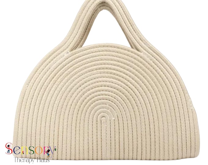 Beige Color Cotton Bag, Vintage,Hand Women Bag,Crochet Colorful, Handmade, Hand Knitted Bag, Cross body-Hand Bag,Yarn Purse,Gift Mothers day