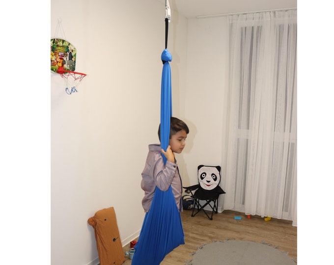 Spring, Duble Swing,Kids,Indoor Swing,Kids Hammock,Hanging Chair,Relaxing, and Fun Sensory Swing, Home Acrobat,Schaukel,Kids Room Decor,Yoga