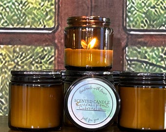 Vela de soja con eucalipto y citronela