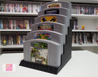 Nintendo 64 - Game Display (2 to 8 Cartridges High)