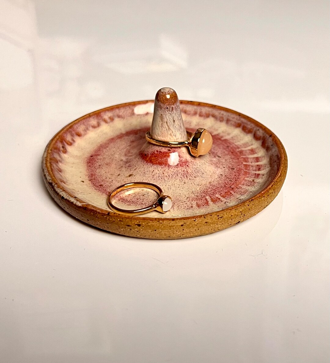 Ceramic Ring and Jewelry Dish Pottery Ring Dish Handmade Etsy