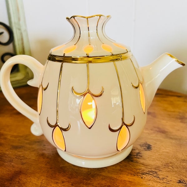 Ceramic Partylite Candle Holder Etsy