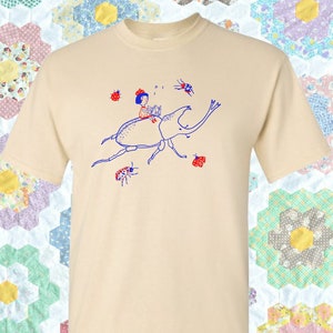 T-shirt Unisex Bambino "Rhino Plus Horse Equals A Unicorn" - Cotone Stampa UK