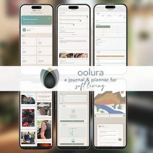 2026 Soft Living Journal & Planner - eine komplette Web-App, die auf allen Geräten funktioniert - angstfreundlich