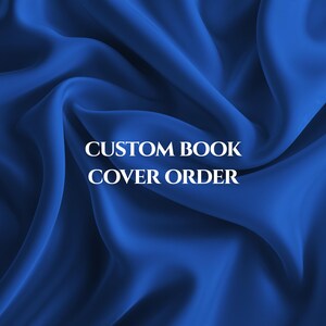 Custom Book Cover Order