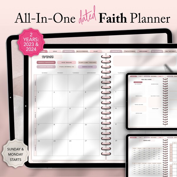 2024 Christian Planner Etsy