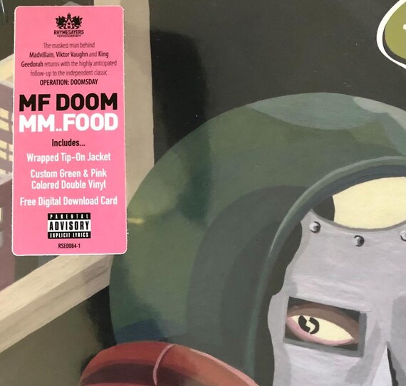 MF Doom Limited Double Vinyl Etsy