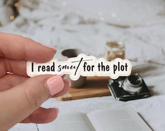 Smut Kindle Sticker: Spicy Book Lover Dye Cut Decal