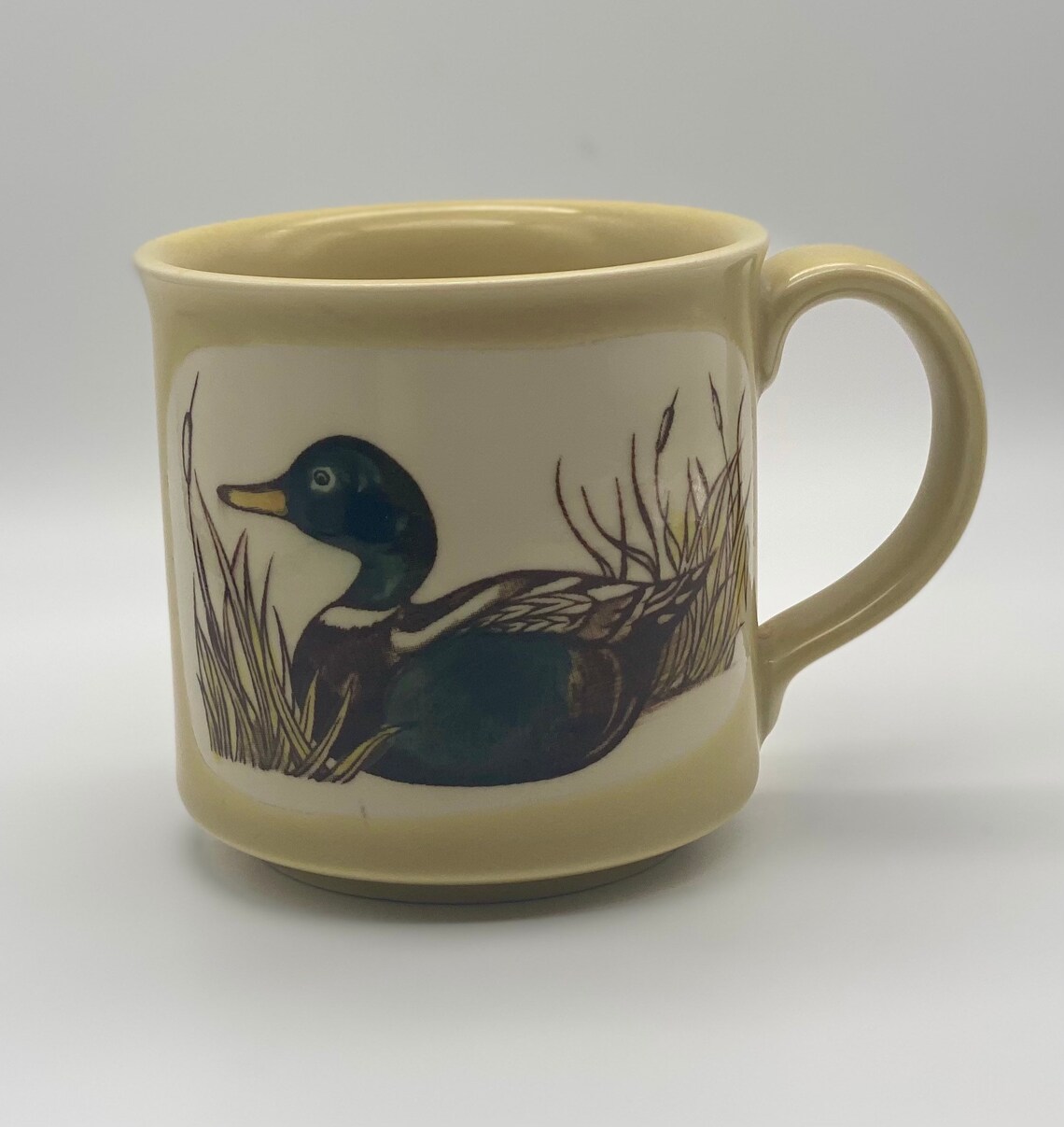 Vintage Otagiri Japan Mallard Duck Mugs Lot of 3 Stoneware Etsy