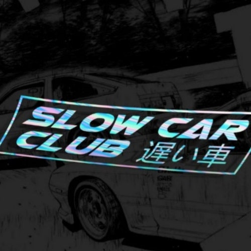 Slow Car Club JDM Sticker Etsy