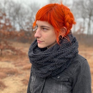 Silver Birch Cowl Pattern