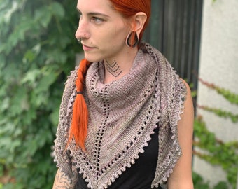 Gray Pine Shawl Pattern