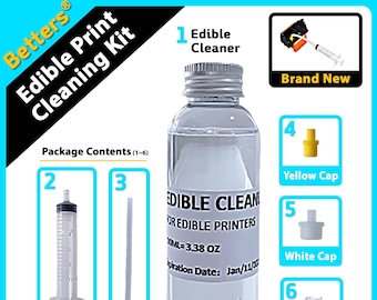 Betters® Edible Cleaning Kit for PrintHead - Unblock nozzle