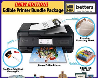 New Edible Canon Pixma MG2522 WHITE All-in-one Printer Bundle - Etsy Norway