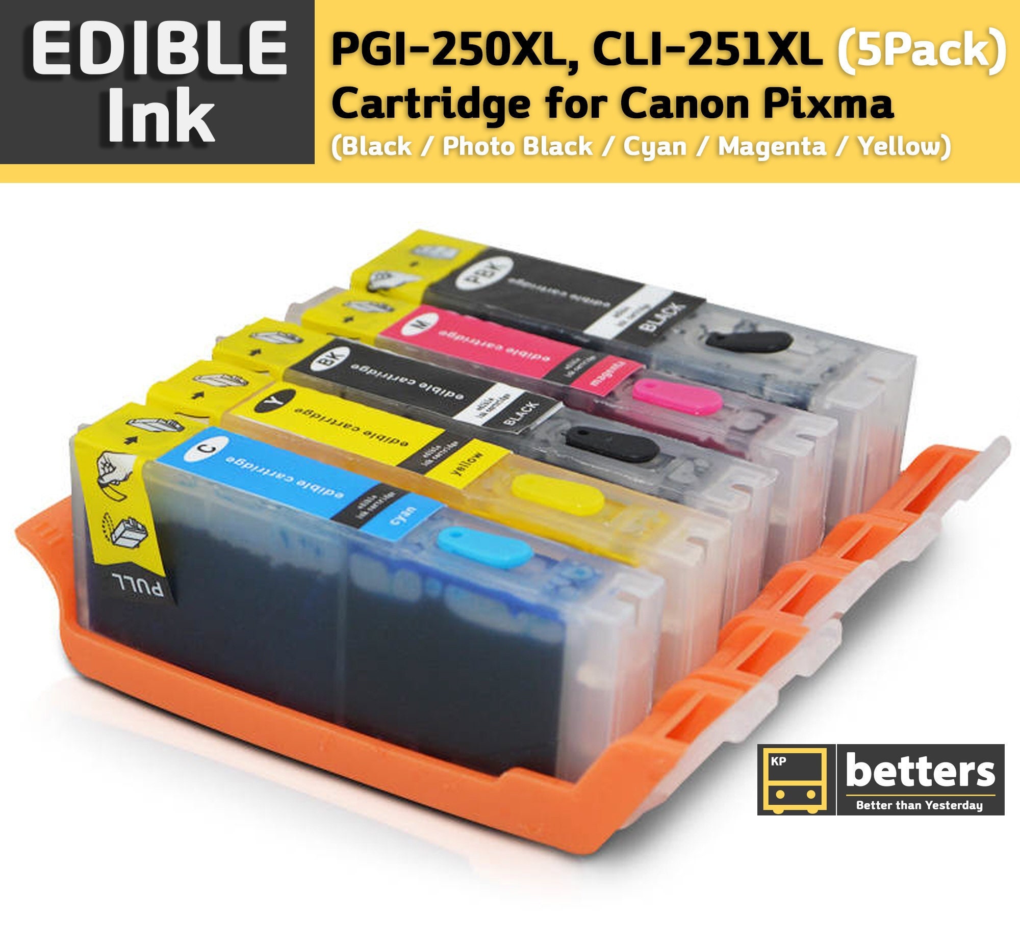 Cheap Cyan dye ink replaces Canon Pixma TR7550 - CLI-581C