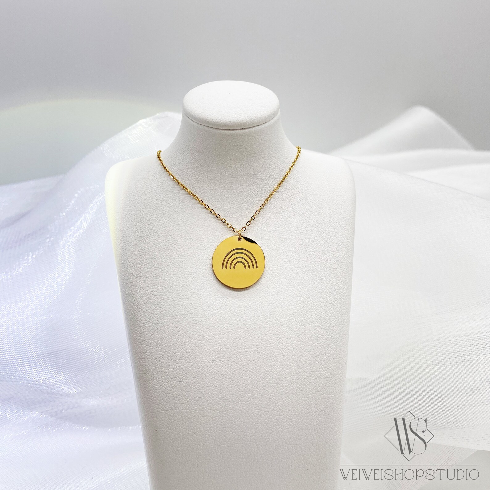 Weather Necklace Meteorology Jewelry Minimalist Etsy