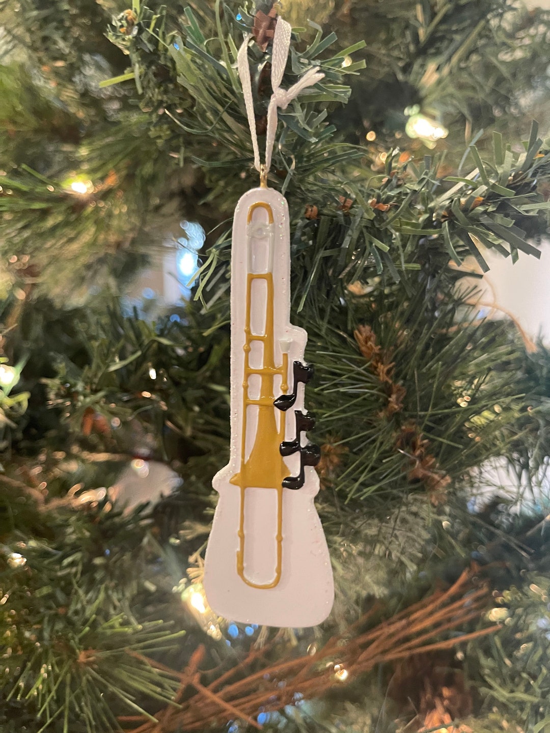 Trombone Personalized Ornament Marching Band Ornament Musical Christmas