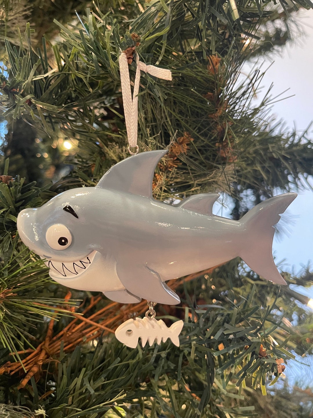 Shark Personalized Ornament Kid Personalized Ornament Personalized