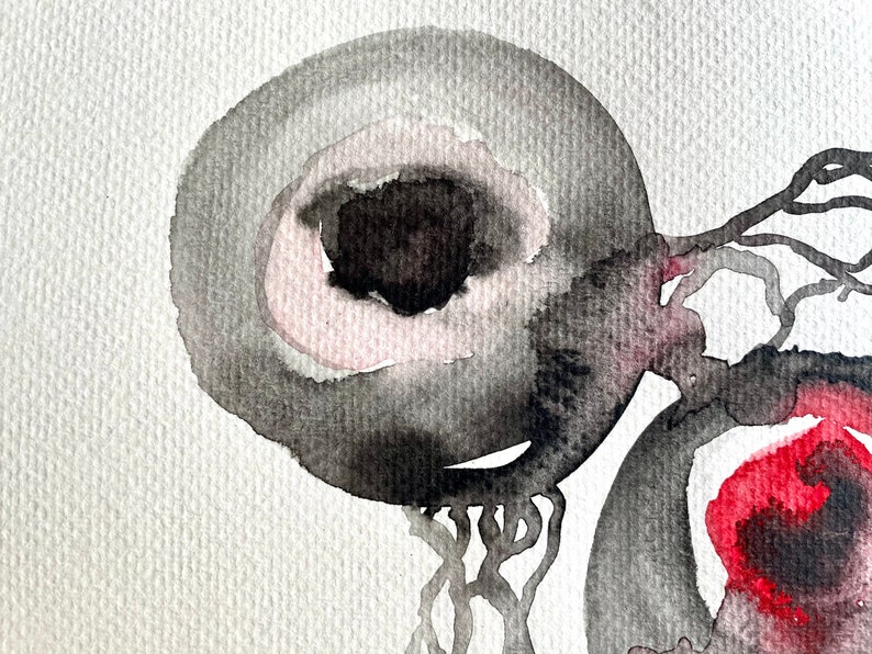 Harvest original watercolor on paper