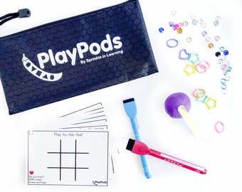 Wedding Activity Busy Bag for Kids: Custom Color PlayPod