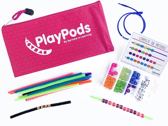 Bead Bash 3 10 Ans Sac Occupe Activites Pour Enfants Etsy France