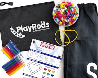 SuperMe PlayPod – Superhero Bead Activity, Ages 3-10