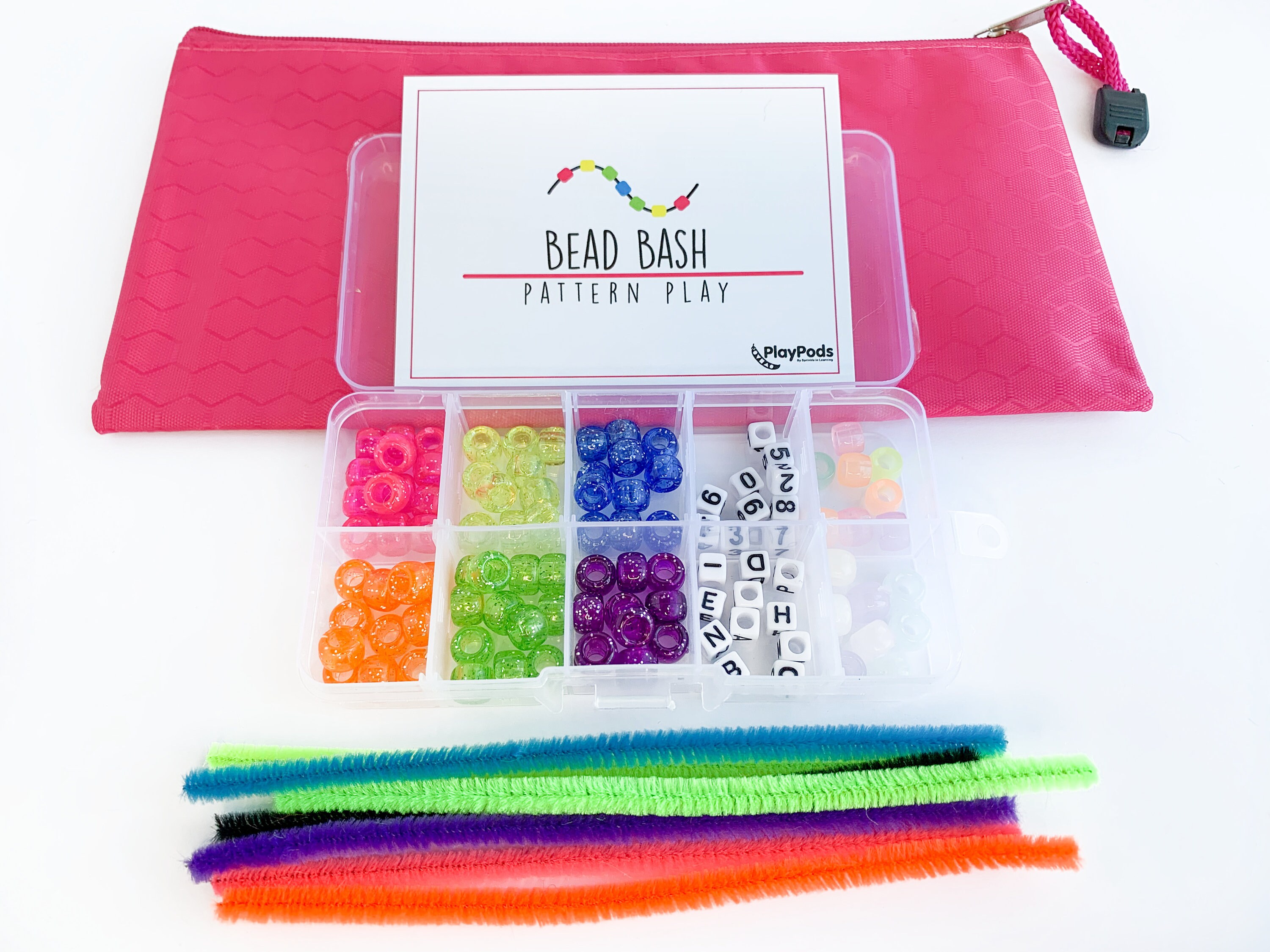 Bead Bash Ages 3 10 Busy Bag Kids Activities Boredom Etsy 日本