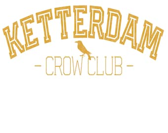 Ketterdam Crow Club PNG SVG JPG Archivo digital Archivo vectorial Kettledrum Shadow Bone Grishaverse Fan Six of Crows Darkling Fine Make Me Villain