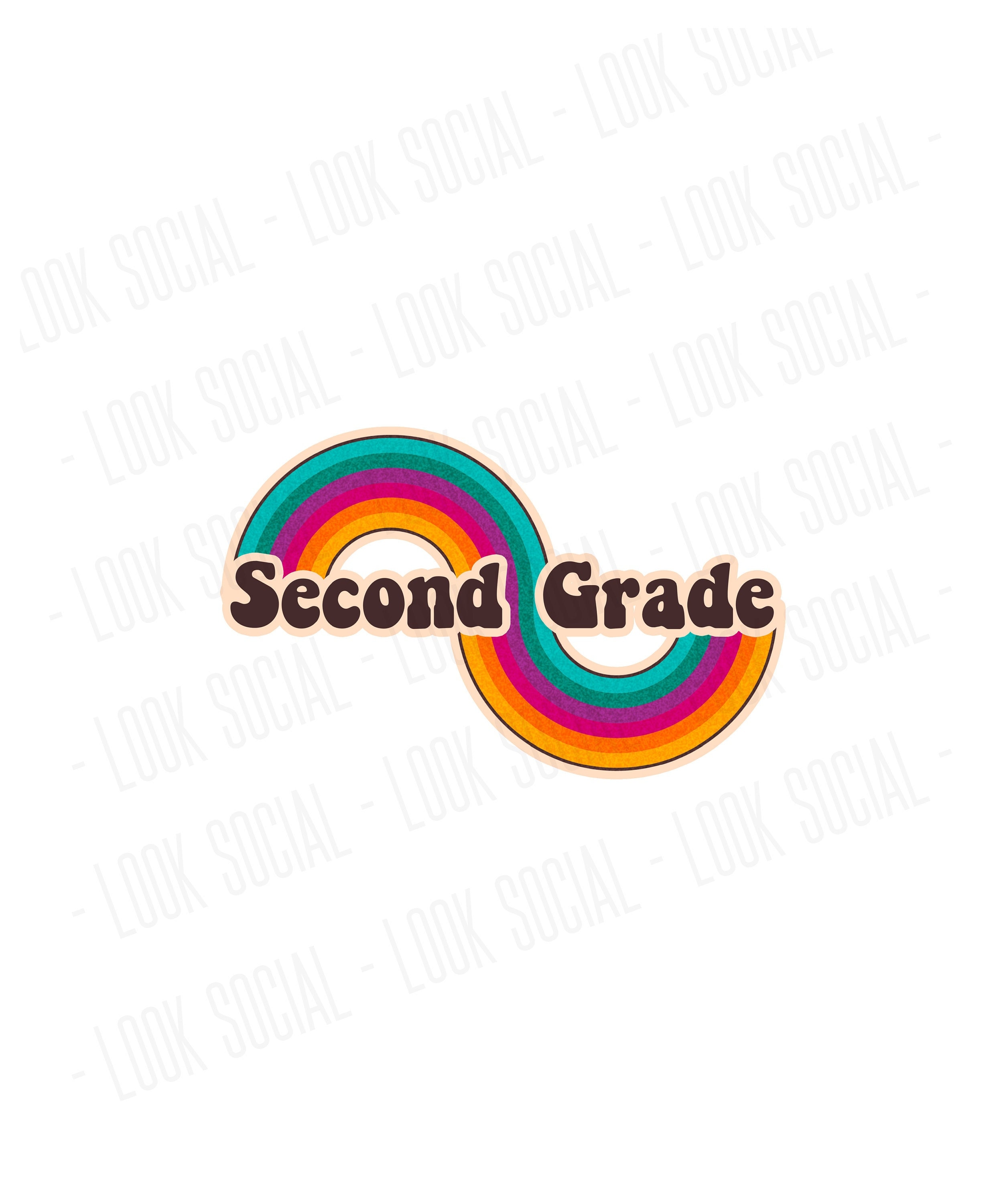 Grade 2 Vector Second Grade PNG JPG SVG Digital Vector File 2nd Grade Teacher Shirt ...