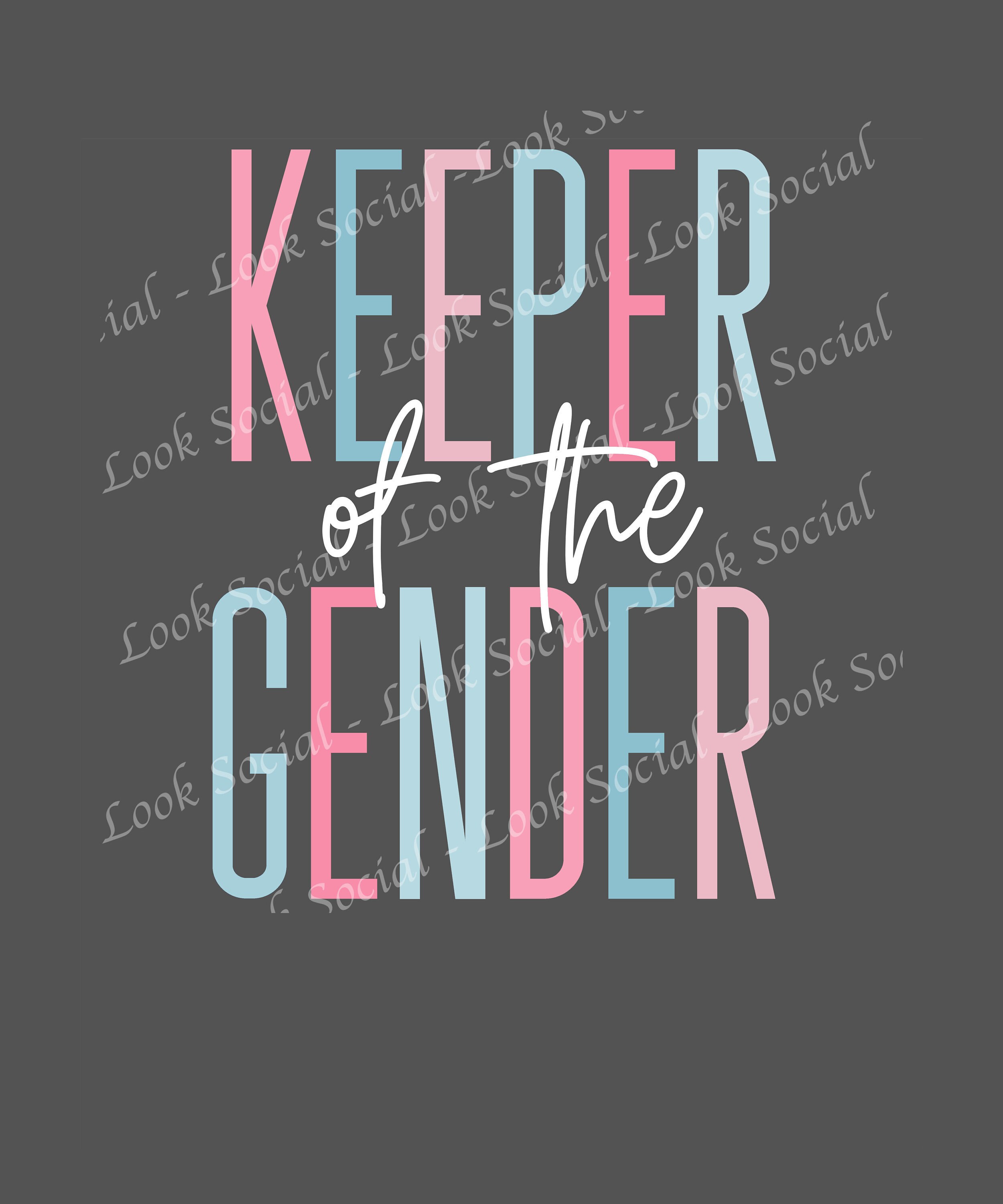 Keeper of the Gender PNG JPG SVG Team Boy Team Girl Gender | Etsy