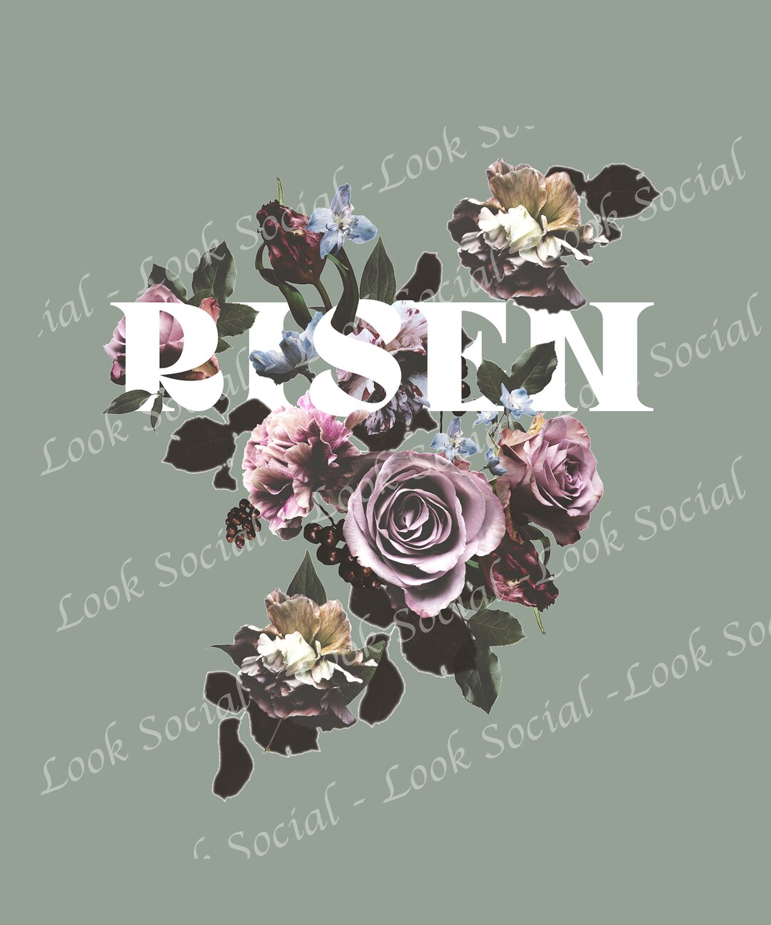 Risen SVG JPG PNG He is Risen Easter 2021 Jesus Christ Christian