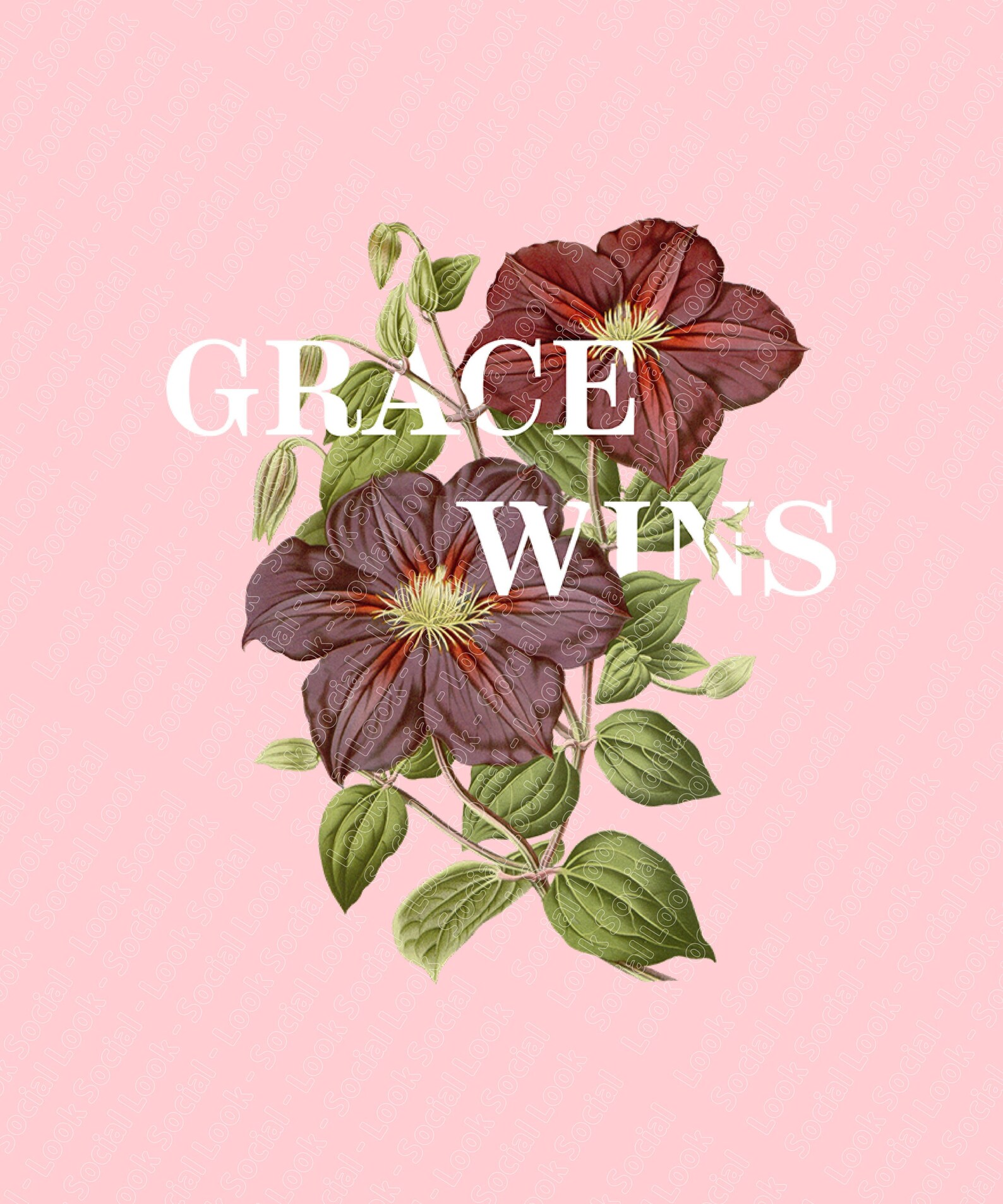 Grace Wins PNG SVG JPG Digital File Vector File Christian Church Bible ...