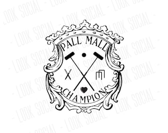 Pall Mall Champion PNG SVG JPG Vector Digital File Bridgerton Season 2 Kate Sharma Anthony Viscount Viscountess Show Lady Whistledown Fan Etsy