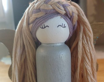 Personalized Fairy Peg Doll