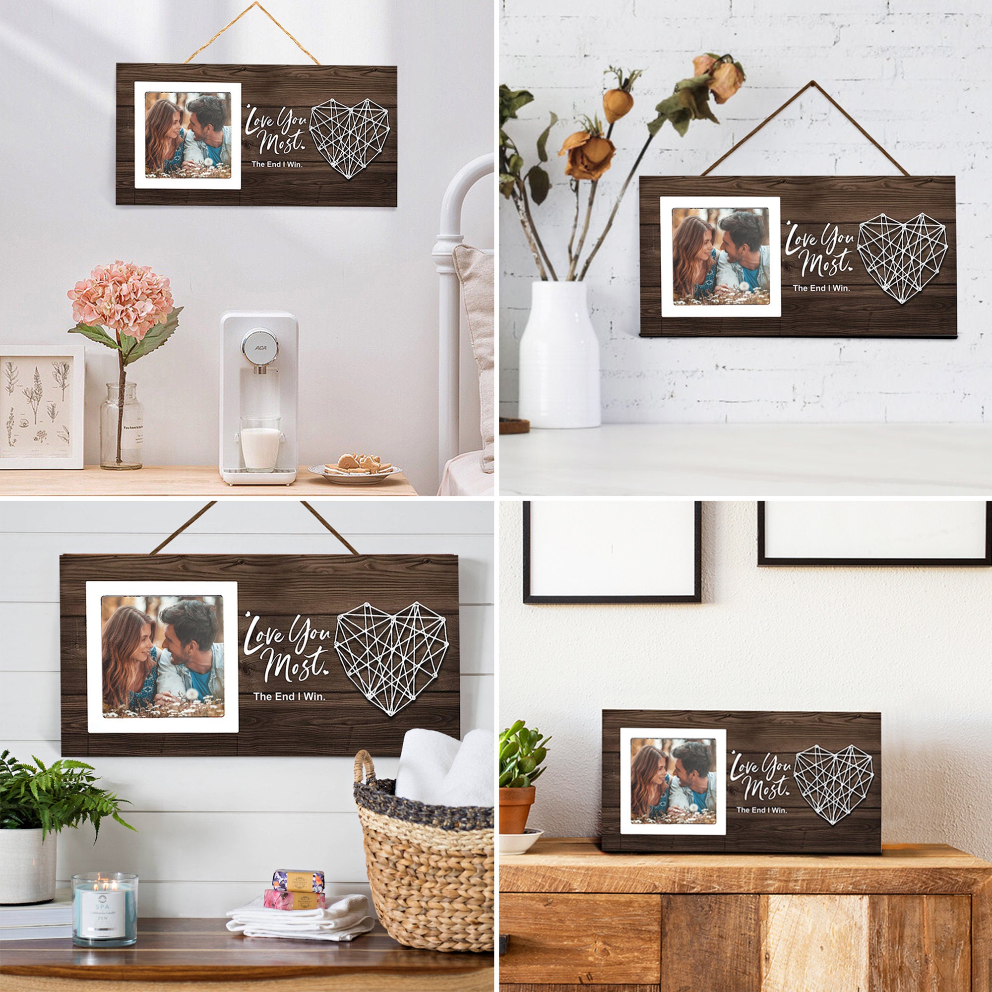 Personalized Custom Picture Frame with Photo Customized Etsy