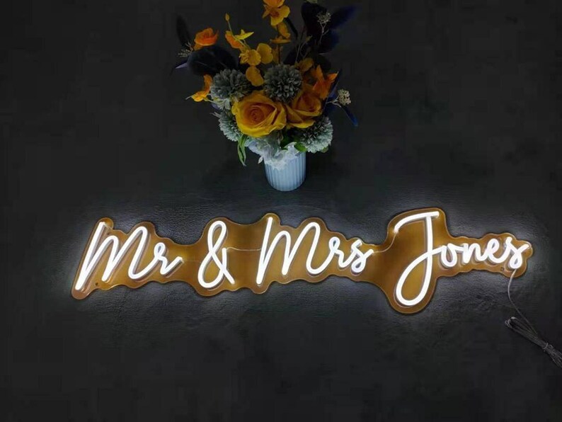 Wedding Neon Sign /custom Neon Sign /handcrafted Neon Sign Etsy UK
