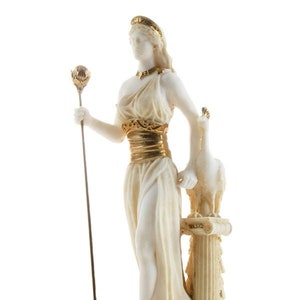 Hera, Deusa do casamento, das mulheres, do parto e da família,Alabastro,Mitologia Grega