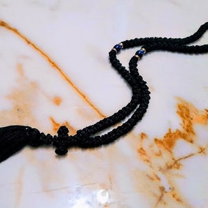 Greek Komboskini, Orthodox Prayer Rope 100 Knots, Brojanica, Komboskini ...