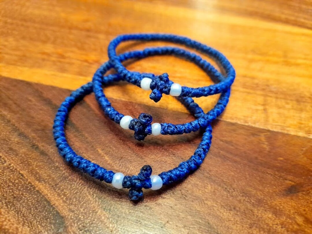 Greek Komboskini, Greek Orthodox Prayer Bracelet, Spiritual Prayer Rope ...