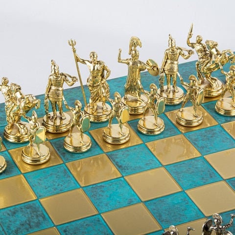 Battle of the Titans Chess Set - Hellenic Art - Touch of Modern